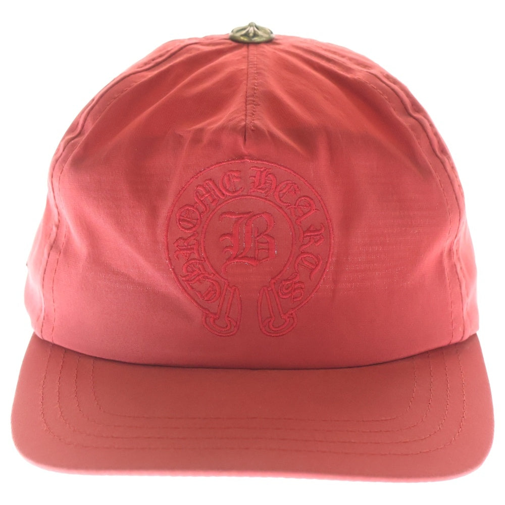 CHROME HEARTS(クロムハーツ) x Bella Hadid Slouch 5-Panel ベラハディット 5パネルキャップ メッシュキャップ 帽子 レッド