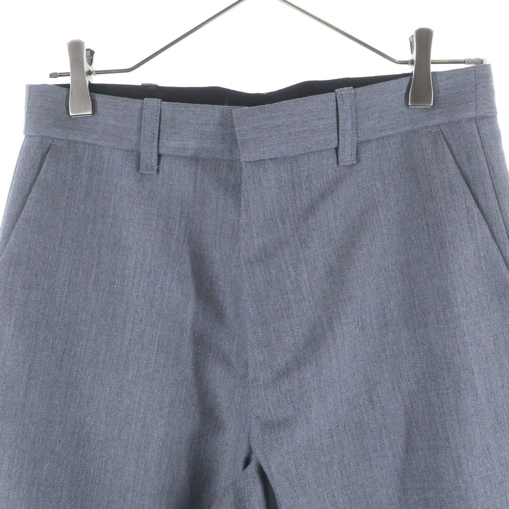 HELIOT EMIL(エリオット・エミル) 24年 ウールスラックスパンツ テーパードパンツ グレー