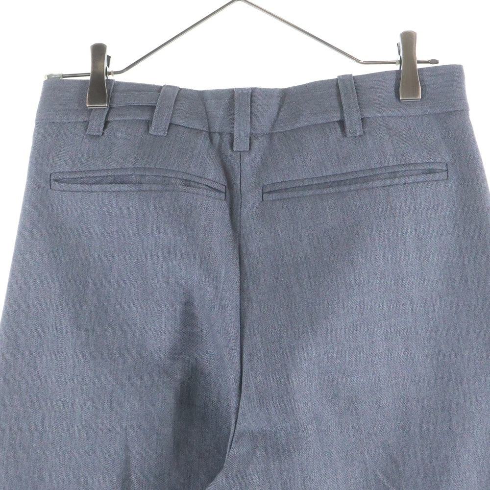 HELIOT EMIL(エリオット・エミル) 24年 ウールスラックスパンツ テーパードパンツ グレー