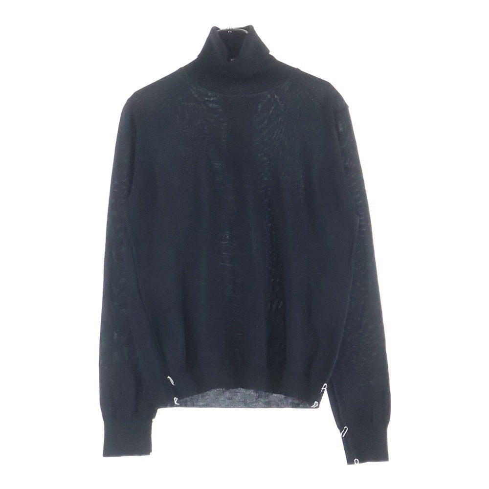Maison Margiela(メゾンマルジェラ) ワーク イン プログレス ハイネックセーター ニット ブラック S10HA0006