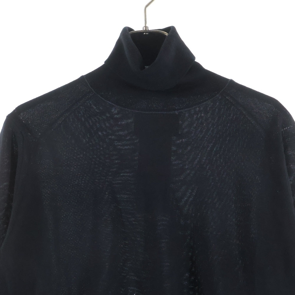 Maison Margiela(メゾンマルジェラ) ワーク イン プログレス ハイネックセーター ニット ブラック S10HA0006