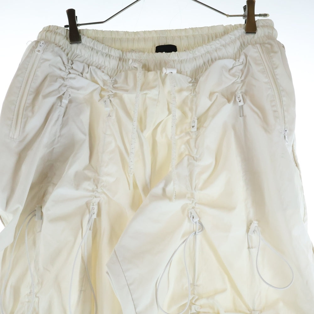 99%is(ナインティナインパーセントイズ) gobchang pants ゴブチャン ナイロンパンツ ホワイト