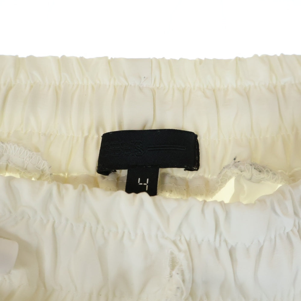 99%is(ナインティナインパーセントイズ) gobchang pants ゴブチャン ナイロンパンツ ホワイト