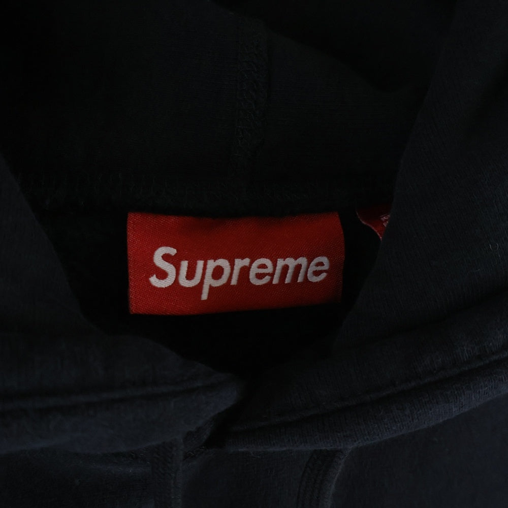 SUPREME(シュプリーム) 25SS Reverse Hooded Sweatshirt リバースロゴ プルオーバーパーカー フーディー ネイビー
