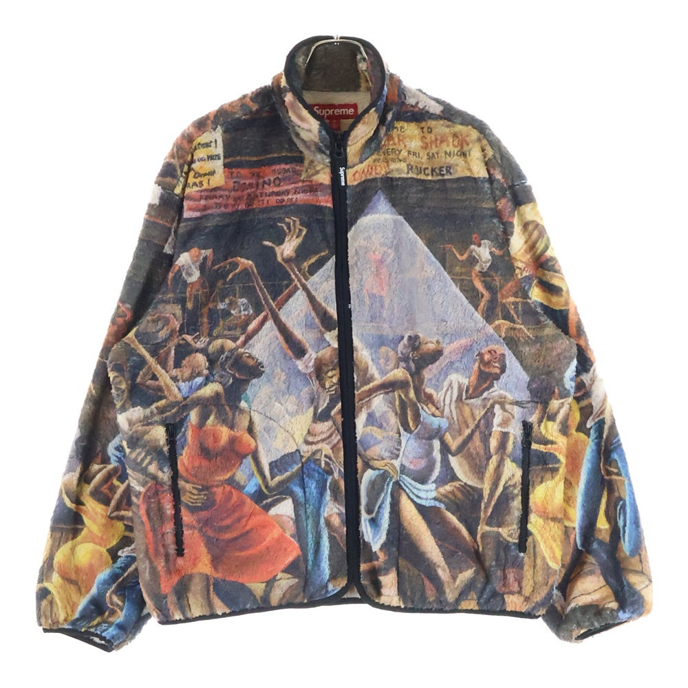 SUPREME(シュプリーム) 25SS Ernie Barnes Fleece Jacket アーニー バンズ 総柄 フリースジャケット マルチ