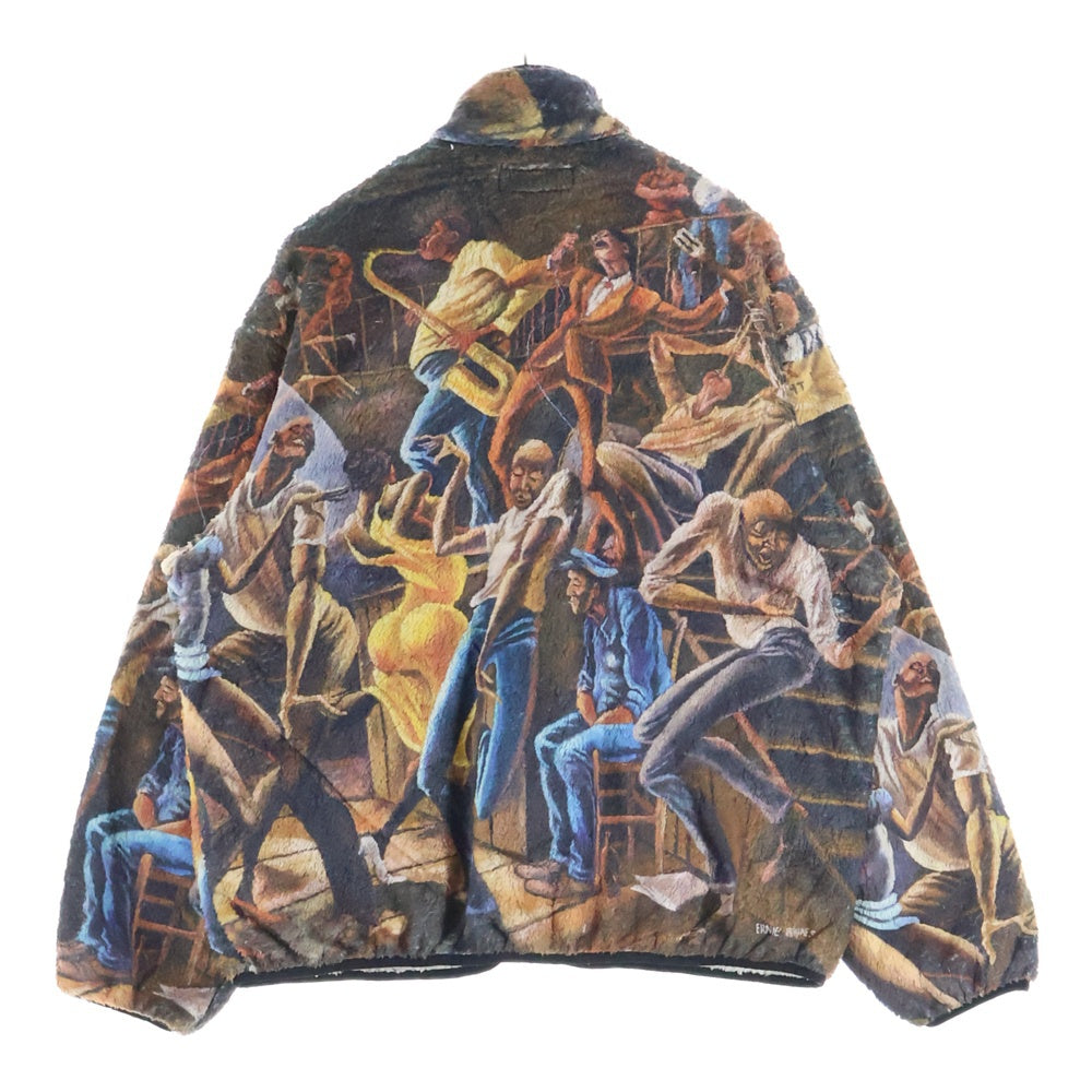 SUPREME(シュプリーム) 25SS Ernie Barnes Fleece Jacket アーニー バンズ 総柄 フリースジャケット マルチ