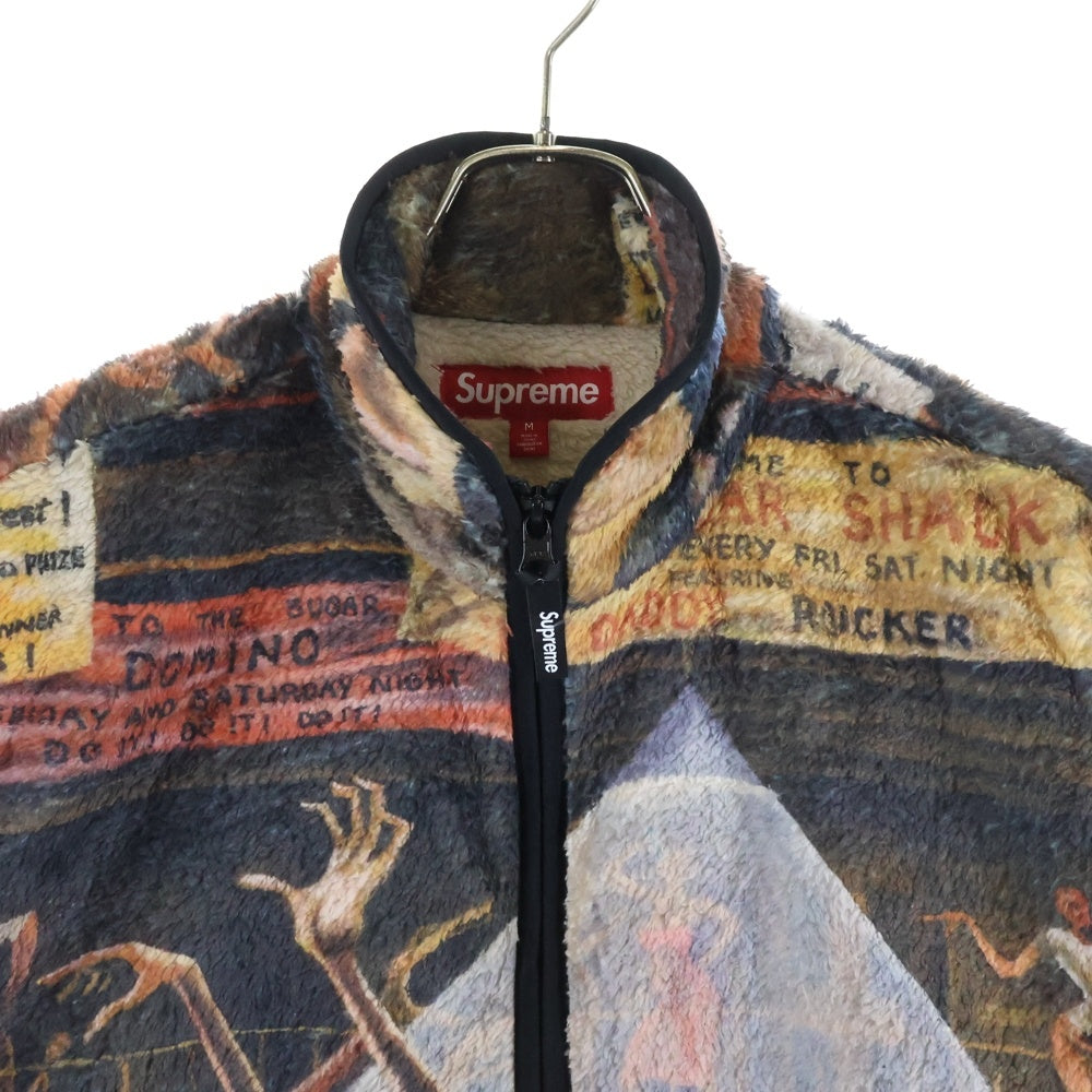 SUPREME(シュプリーム) 25SS Ernie Barnes Fleece Jacket アーニー バンズ 総柄 フリースジャケット マルチ