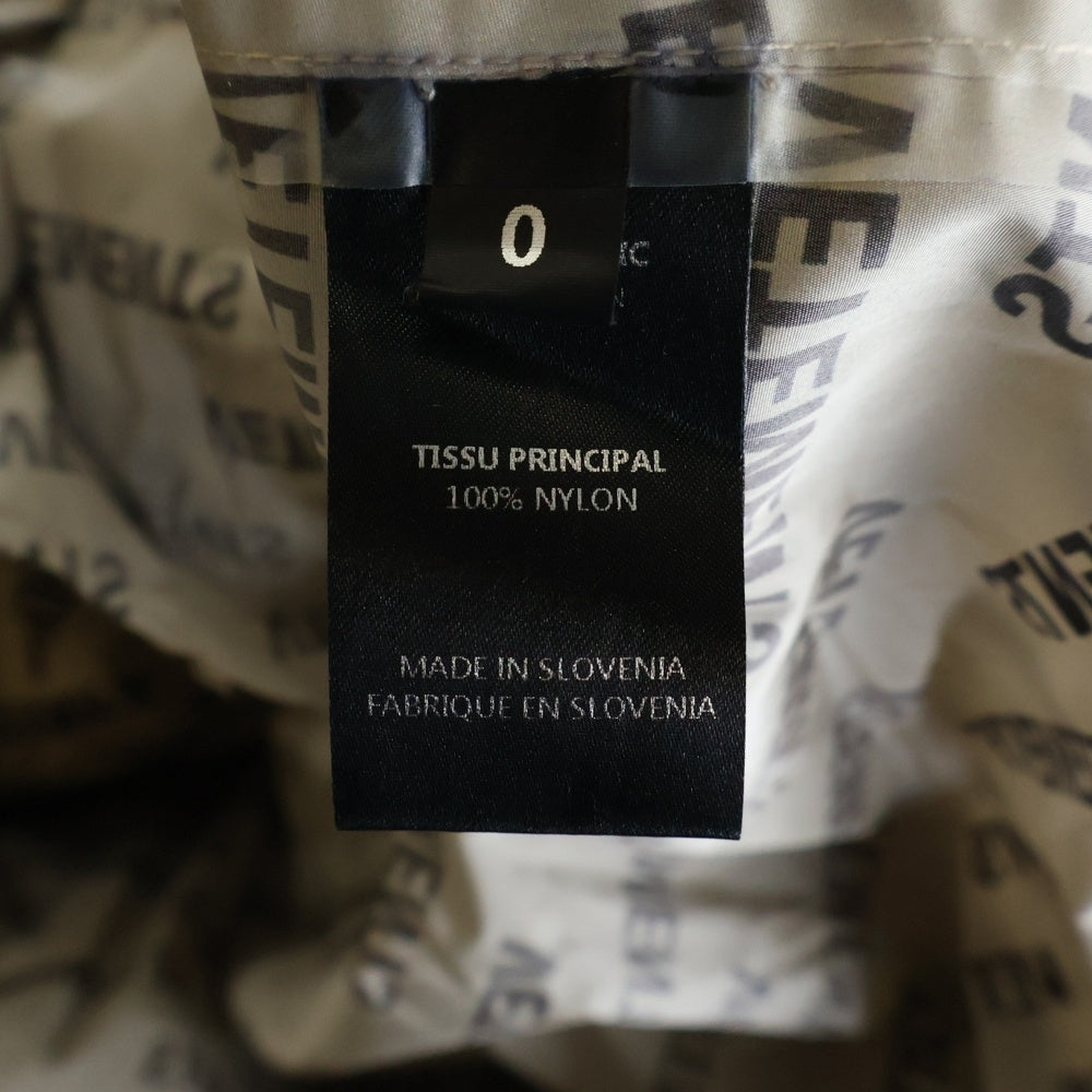 VETEMENTS(ヴェトモン) 18AW MONOGRAM RAINCOAT ロゴ総柄 ナイロン ロングコート レインコート ベージュ UAH19JA301