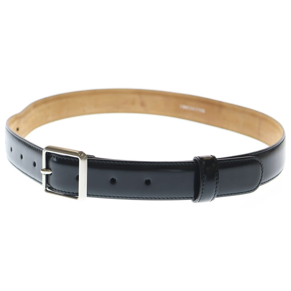 BALENCIAGA(バレンシアガ) スクエアバックル レザーベルト ブラック 525447