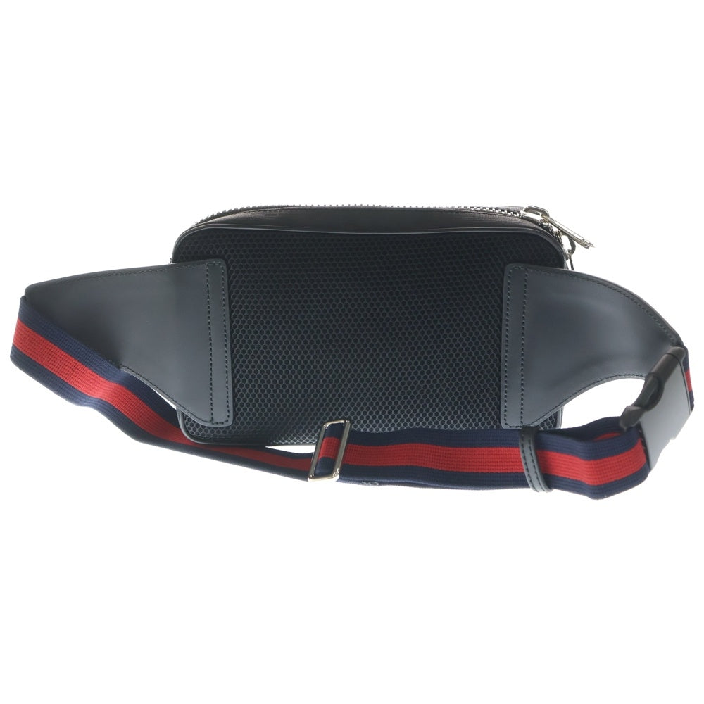 GUCCI(グッチ) GGスプリーム ボディバッグ ウエストバッグ ブラック 474293