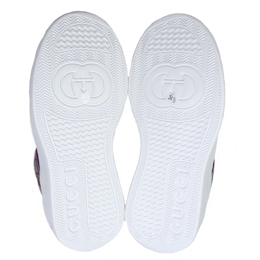 GUCCI(グッチ) GGキャンバス レザーローカットスニーカー マルチ 726850 レディース