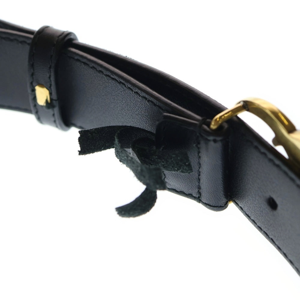 GUCCI(グッチ) GGマーモント レザーベルト ブラック 414516