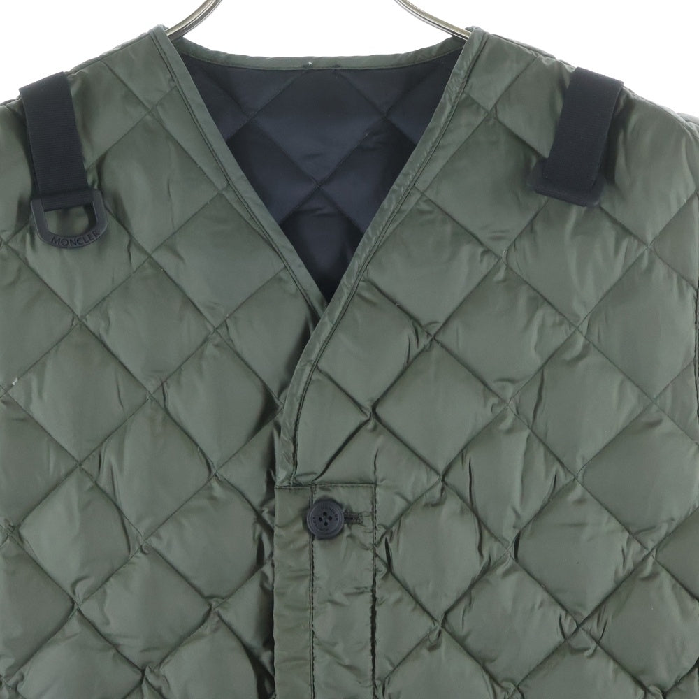 MONCLER(モンクレール) HINES キルティングベスト カーキ E209H4332400