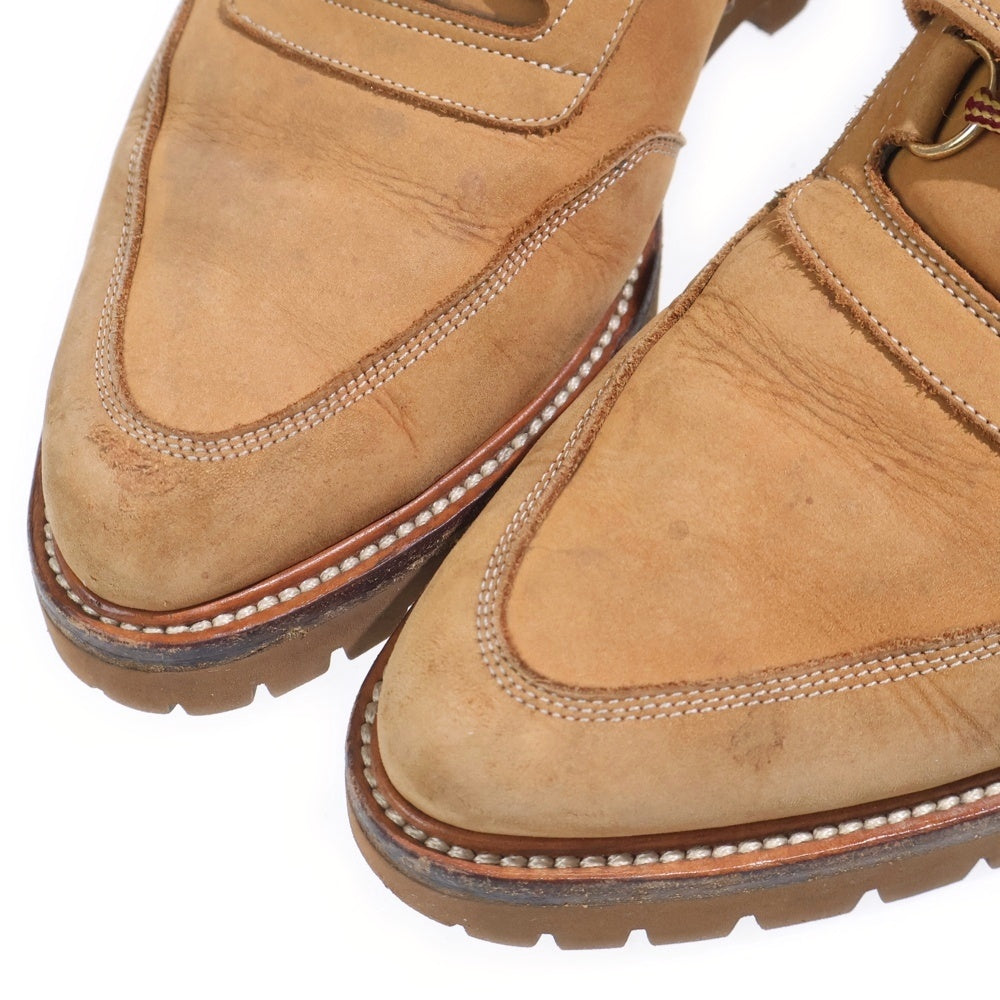 LOUIS VUITTON(ルイヴィトン) LVクリーパーライン チェーン装飾 ヌバック レザー アンクルブーツ ハイカットスニーカー ブラウン 7 1/2