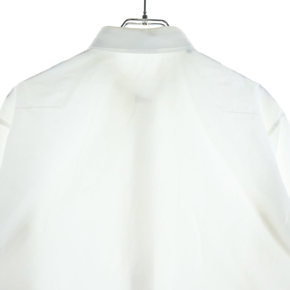 DIOR(ディオール) Long Sleeve White Shirt ロゴ刺繍 レギュラーカラー長袖シャツ 463C541W6680 ホワイト