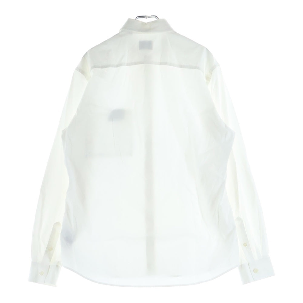 BURBERRY(バーバリー) Logo Stretch Cotton Shirt ロゴストレッチ コットンシャツ 長袖シャツ ホワイト 8021794