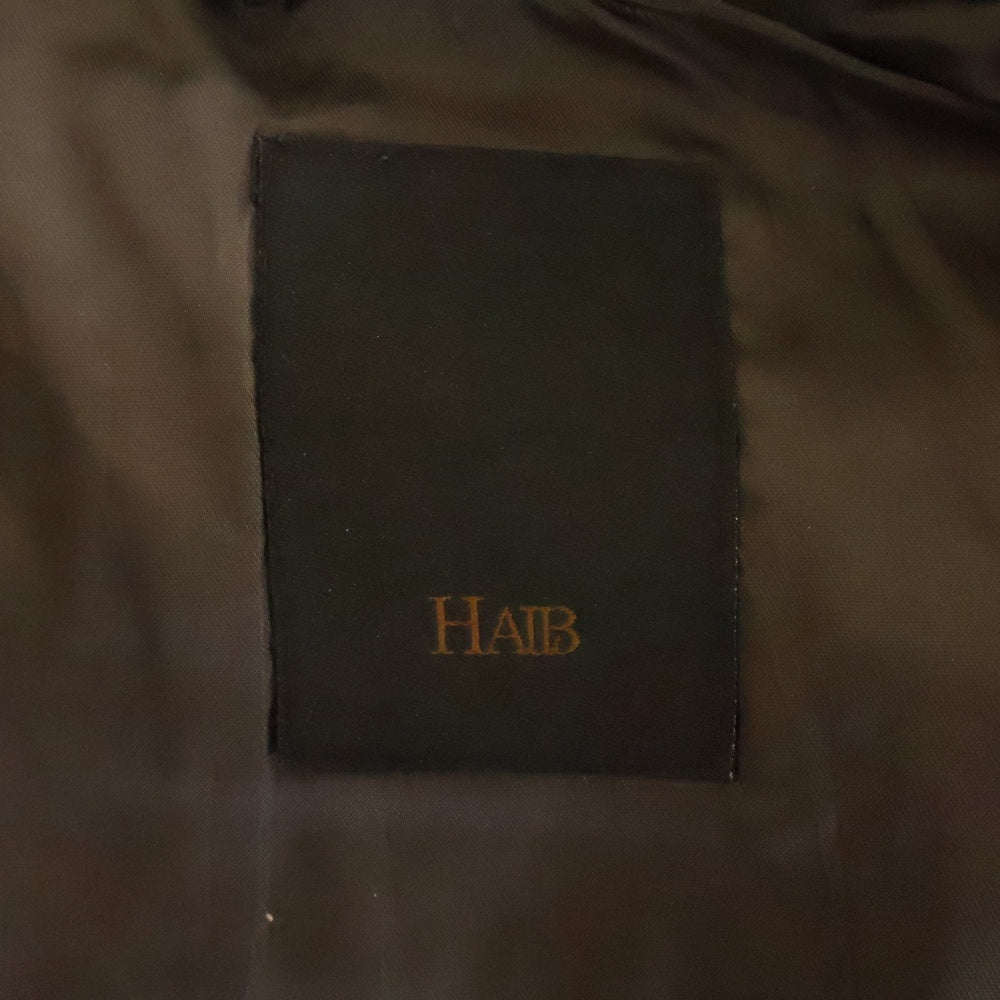 HALB(ハルプ) レザージャケット シングルライダースジャケット ブラウン 5641904-2