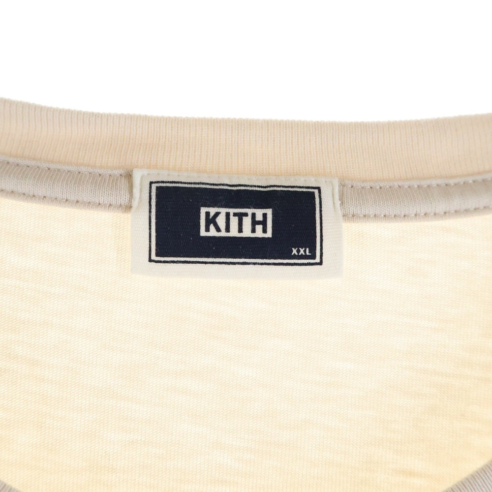 KITH(キス) ソウル限定 半袖Tシャツ カットソー ホワイト KT2E3-TT0132MS1