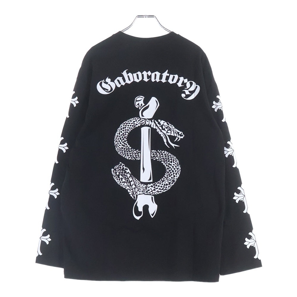 Gaboratory/Gabor(ガボラトリー/ガボール) Atelier Mark Long Sleeve アトリエマーク 長袖Tシャツ ロンT カットソー ブラック