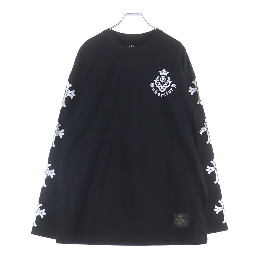 Gaboratory/Gabor(ガボラトリー/ガボール) Atelier Mark Long Sleeve アトリエマーク 長袖Tシャツ ロンT カットソー ブラック