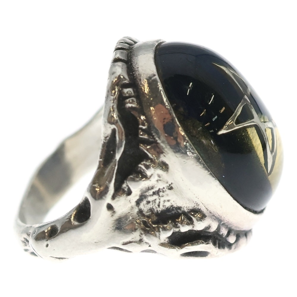 ALEX STREETER(アレックスストリーター) ANGEL HEART RING 2020 LIMITED SCARAB エンジェルハートリング スカラベ 指輪 シルバー/グリーン
