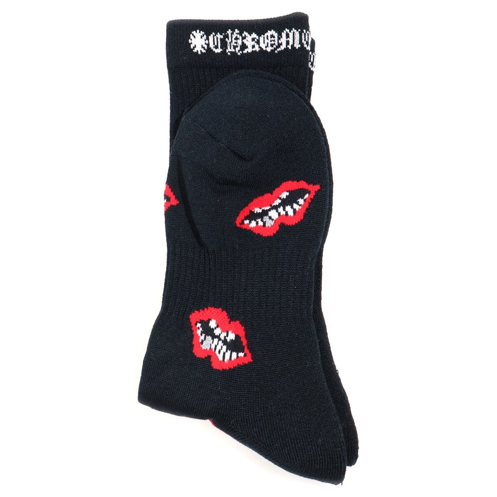 CHROME HEARTS(クロムハーツ) MATTY BOY CHOMPER SOCKS マッティボーイ チョンパー ソックス 靴下 ブラック/レッド