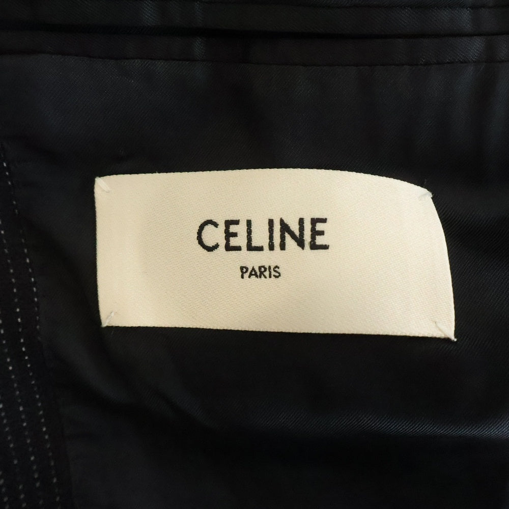 CELINE(セリーヌ) スクエアヘム レクタングルジャケット テーラードジャケット ブラック 2V251148D
