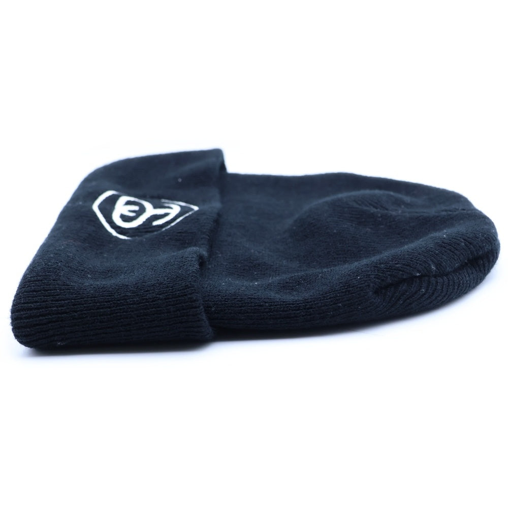 STUSSY(ステューシー) SS-Link ロゴ刺繍 ニット帽 ビーニー ブラック