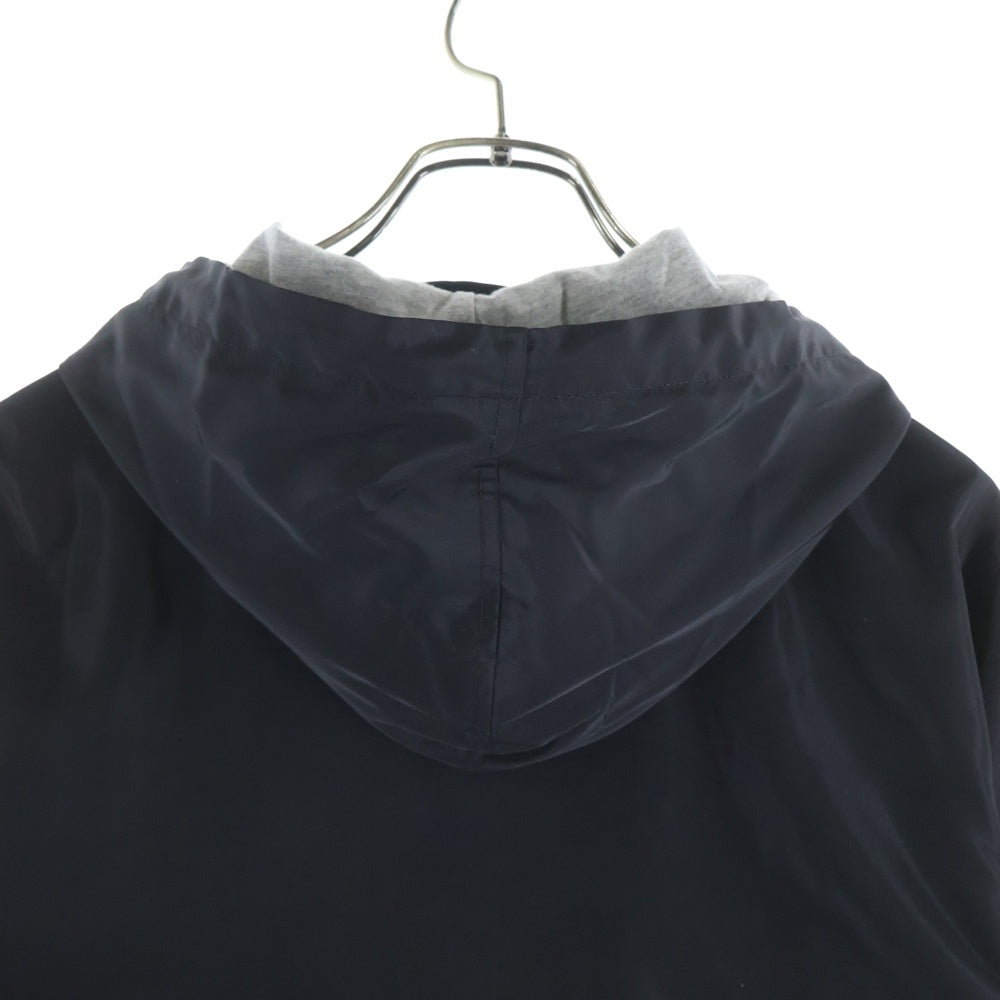 SUPREME(シュプリーム) 17SS Vertical Logo Hooded Coaches Jacket ヴァーティカルロゴ ナイロン コーチジャケット ブラック