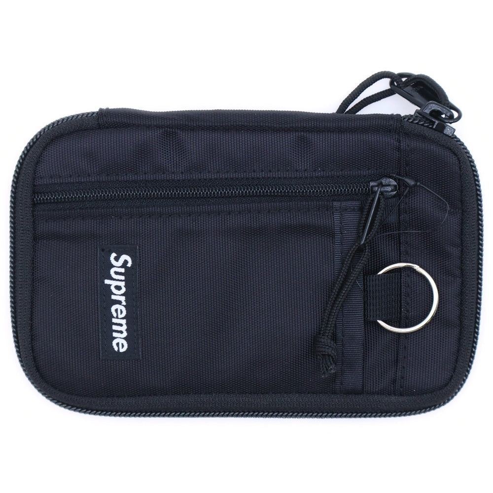 SUPREME(シュプリーム) 19AW Small zip wallet スモール ジップ ウォレット ポーチ ブラック