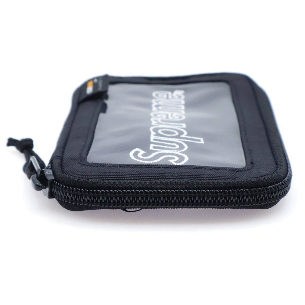 SUPREME(シュプリーム) 19AW Small zip wallet スモール ジップ ウォレット ポーチ ブラック
