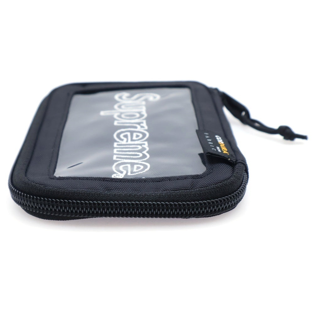SUPREME(シュプリーム) 19AW Small zip wallet スモール ジップ ウォレット ポーチ ブラック