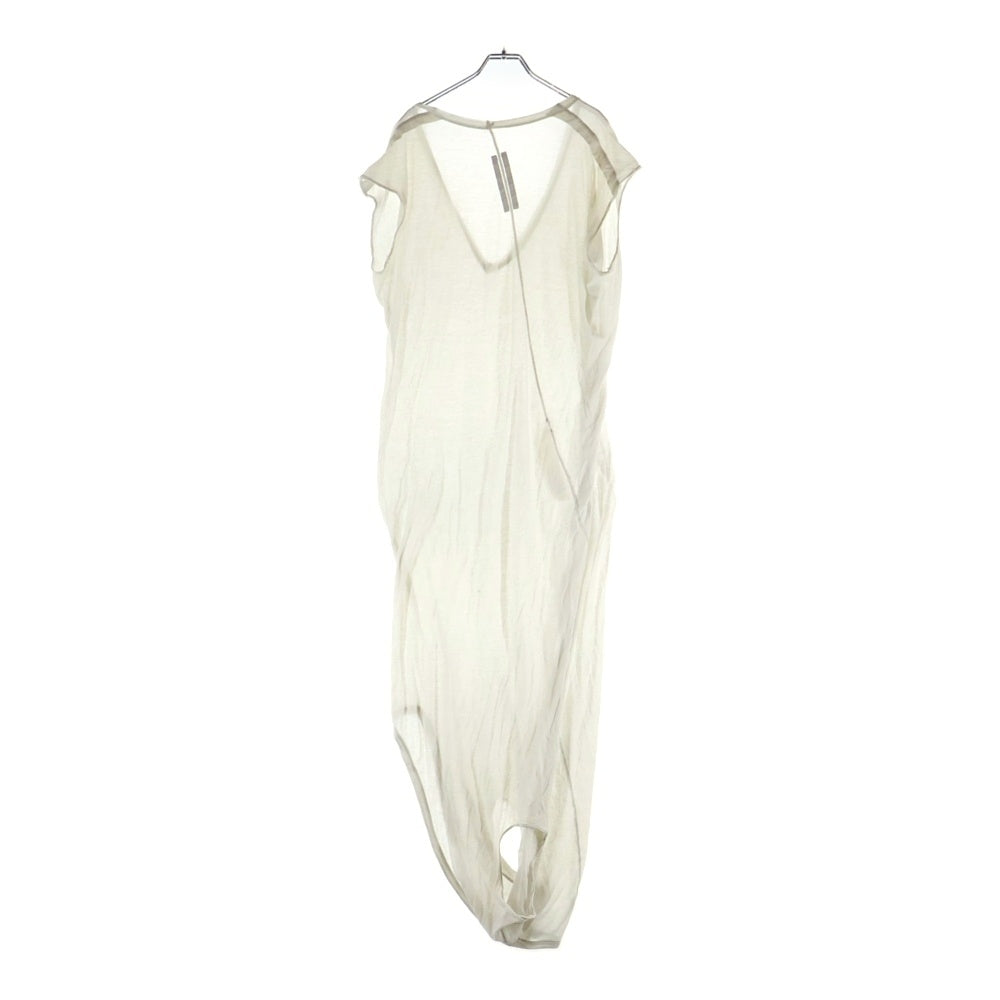 Rick Owens(リックオウエンス) 21SS DOUBLE DYRAN T BLACK ダブルディラン 半袖Tシャツ カットソー ホワイト RU21S6159