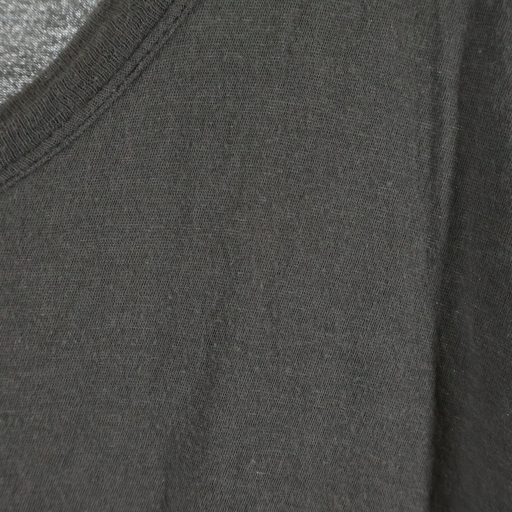 Rick Owens(リックオウエンス) 14AW DOUBLE LAYERED T-SHIRT ダブルレイヤード 半袖Tシャツ カットソー グレー RU14F2256-UC