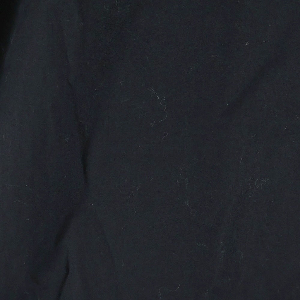 Rick Owens(リックオウエンス) 20SS GOLF SHIRT ノーカラー ゴルフシャツ 半袖シャツ ブラック RU20S7292