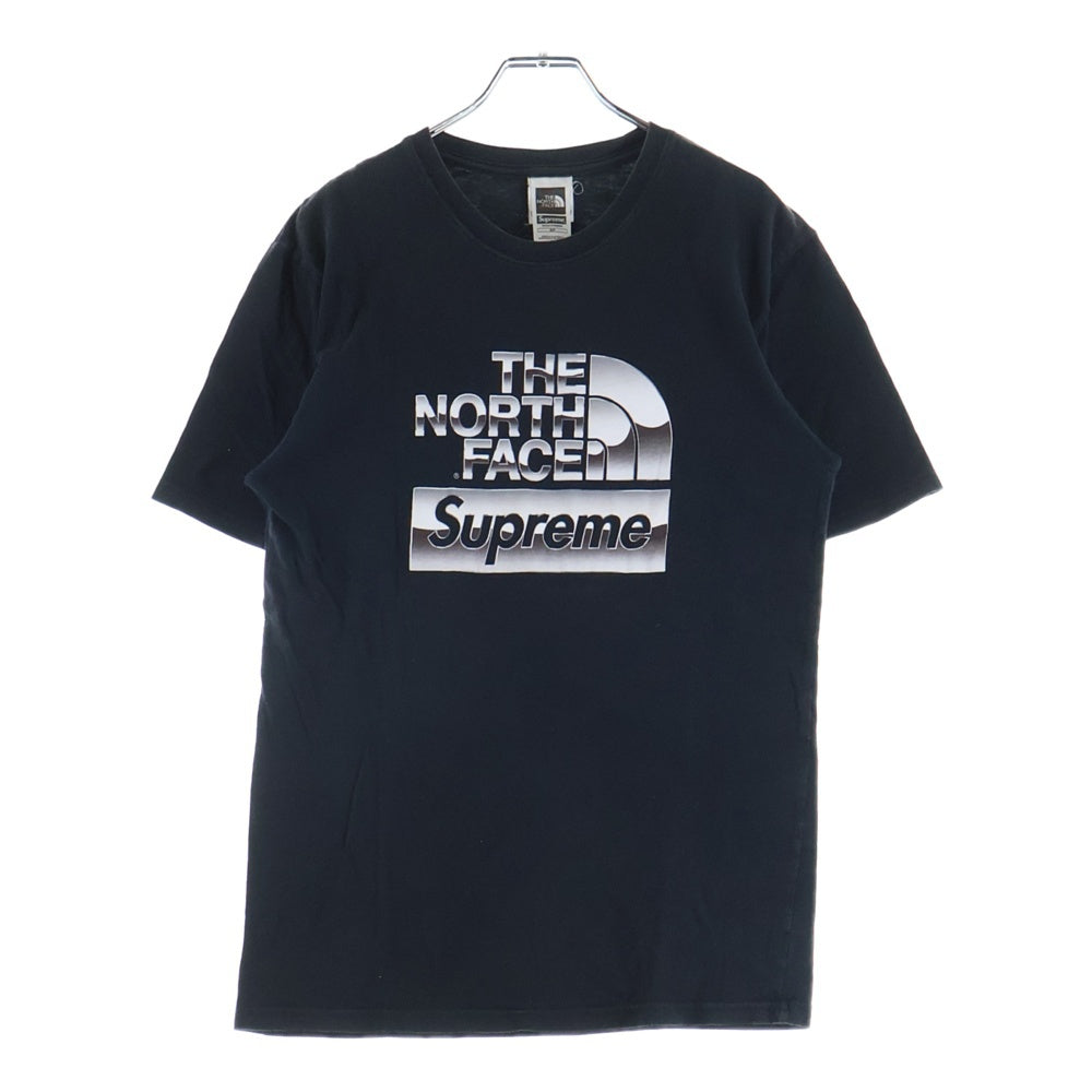 SUPREME(シュプリーム) ×THE NORTH FACE 18SS 半袖Tシャツ カットソー ブラック 721556