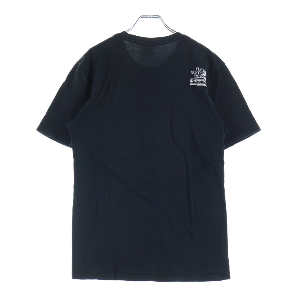 SUPREME(シュプリーム) ×THE NORTH FACE 18SS 半袖Tシャツ カットソー ブラック 721556