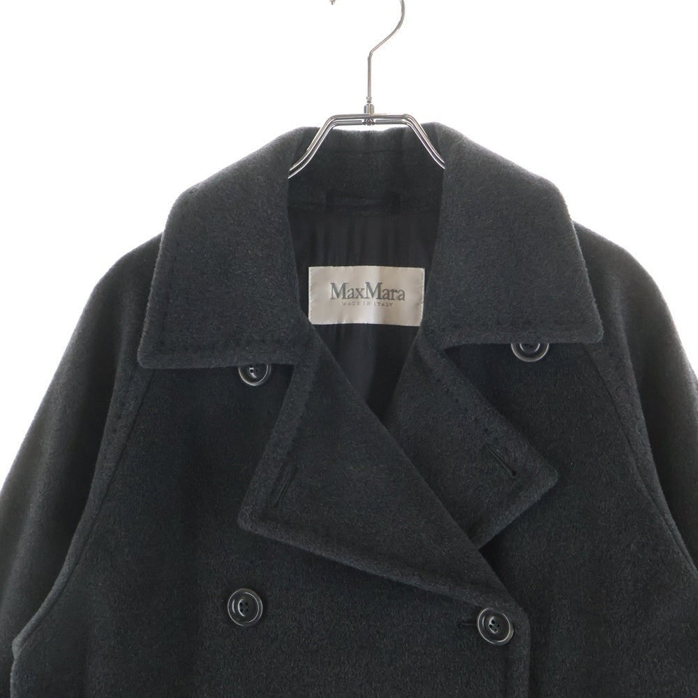Max Mara(マックスマーラ) ダブルブレスト ウール ロング　 レディース グレー 42/201