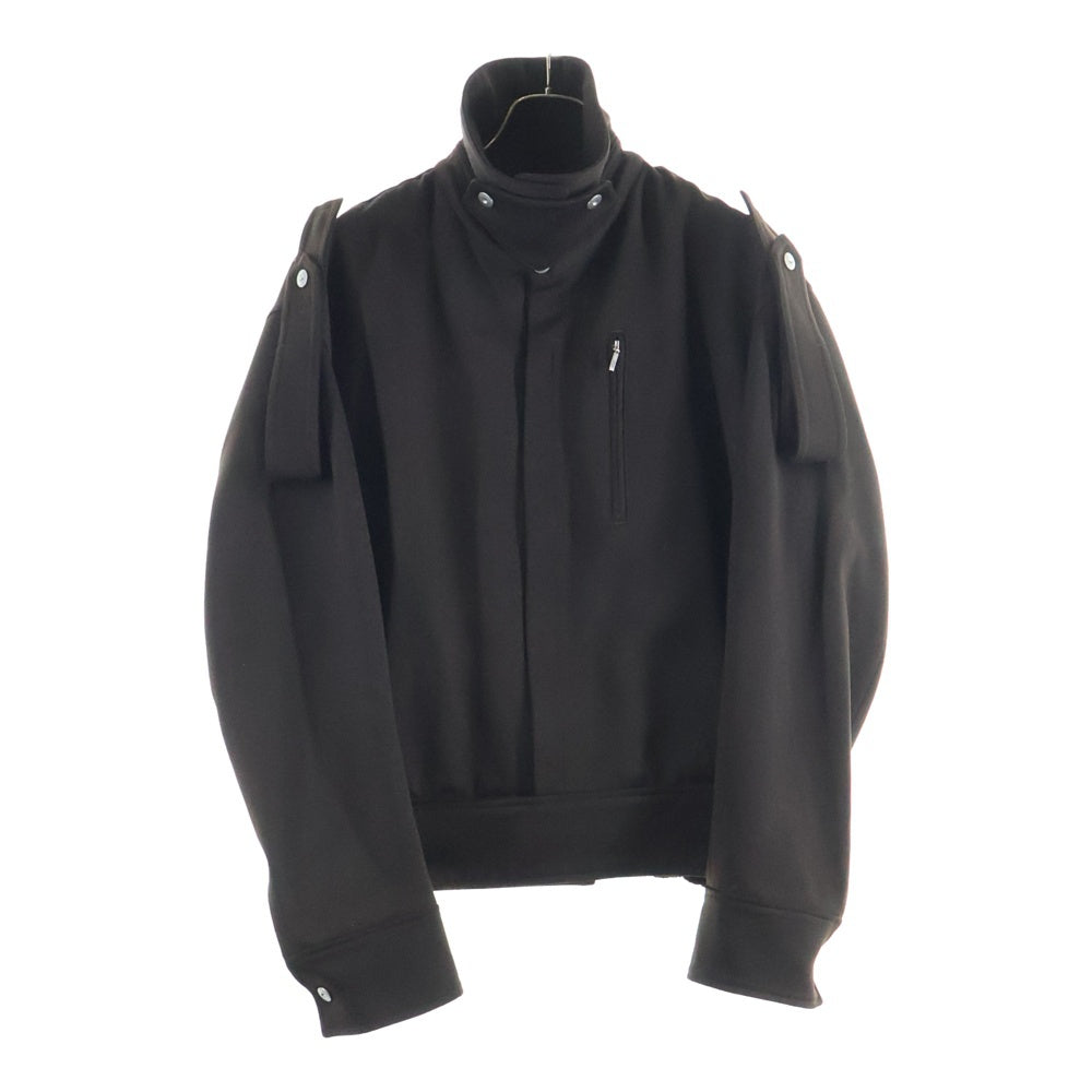 Omar Afridi(オマールアフリディ) 24AW Battle Dress Blouson バトルドレスブルゾン エポレット付きジャケット ブラウン