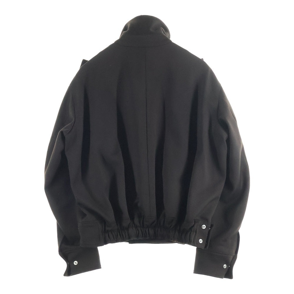 Omar Afridi(オマールアフリディ) 24AW Battle Dress Blouson バトルドレスブルゾン エポレット付きジャケット ブラウン