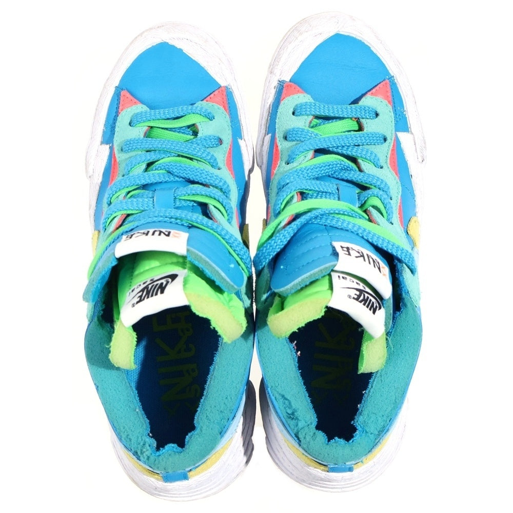 NIKE(ナイキ) ×KAWS ×sacai BLAZER LOW NEPTUNE BLUE カウズ サカイ ブレーザー ネプチューンブルー ローカットスニーカー マルチ US8.5/26.5cm DM7901-400