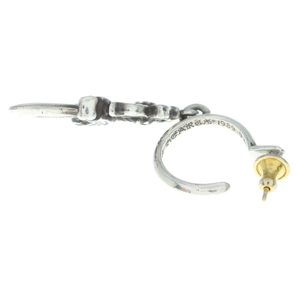CHROME HEARTS(クロムハーツ) No5 DAGGER #5 ダガーフープ ピアス シルバー BCA106