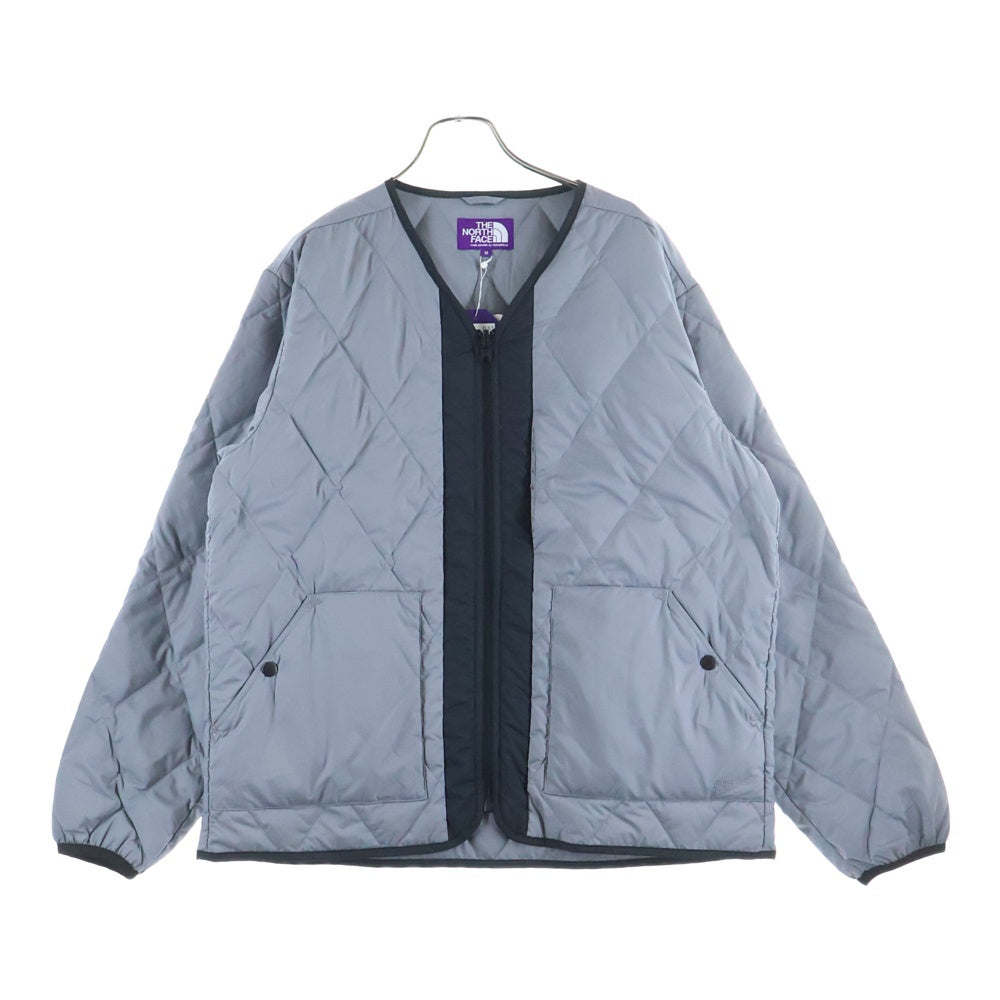 THE NORTH FACE PURPLE LABEL(ノースフェイスパープルレーベル) PLAS Field Down Cardigan プラスフィールドダウンカーディガン グレー N25FA036