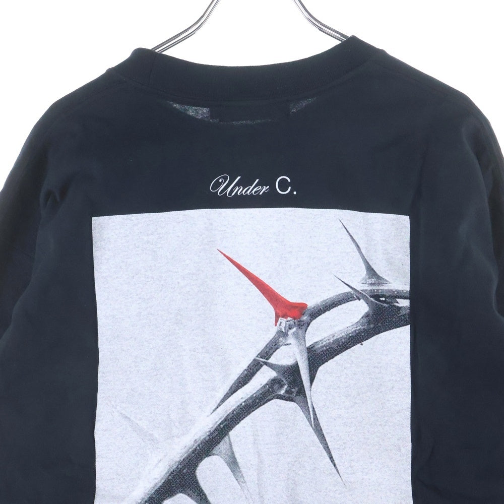 UNDERCOVER(アンダーカバー) ×Careering キャリアリング ロゴプリント長袖Tシャツ カットソー ブラック UCV7805