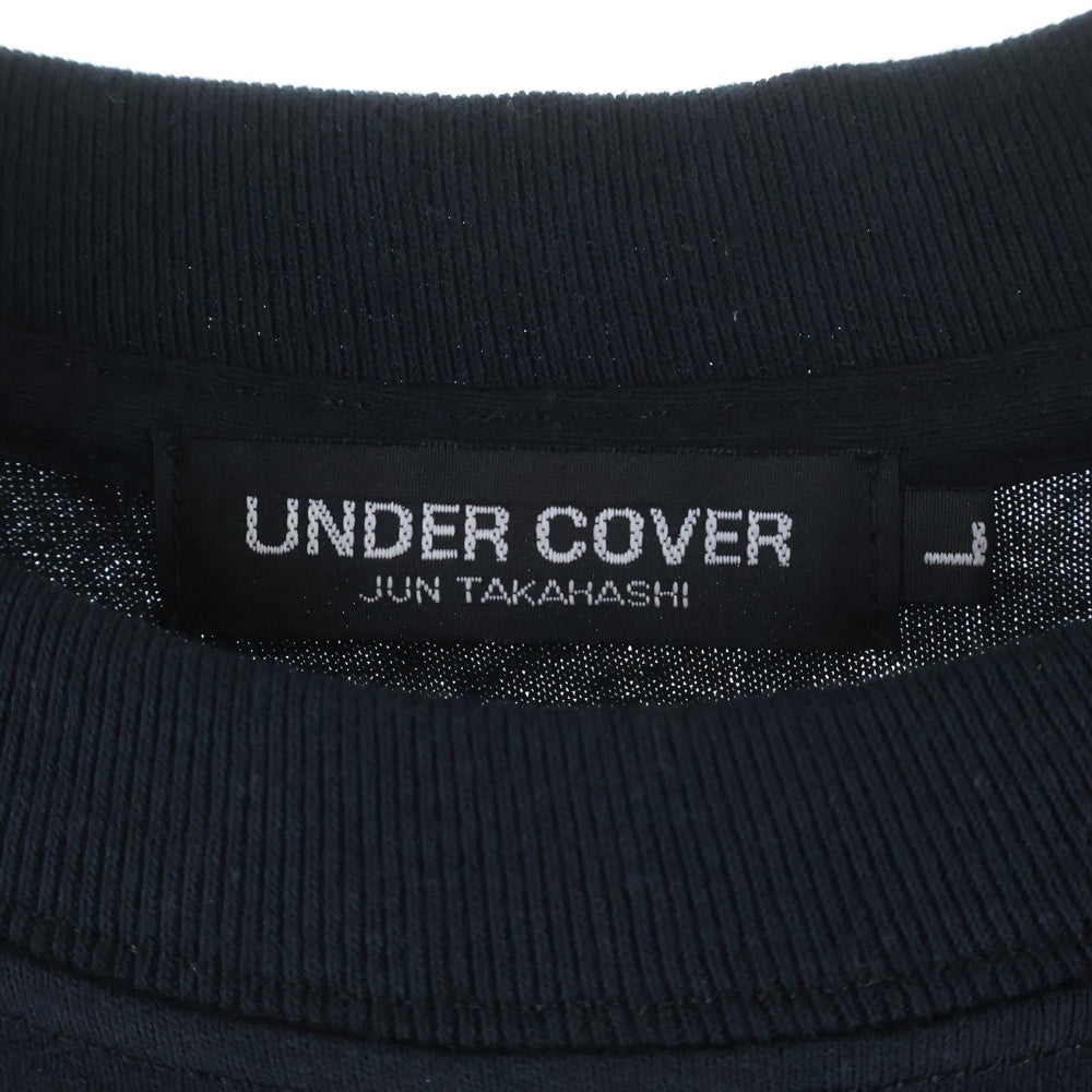 UNDERCOVER(アンダーカバー) ×Careering キャリアリング ロゴプリント長袖Tシャツ カットソー ブラック UCV7805