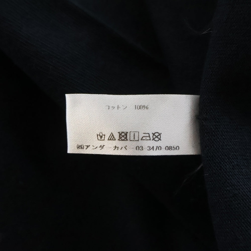 UNDERCOVER(アンダーカバー) ×Careering キャリアリング ロゴプリント長袖Tシャツ カットソー ブラック UCV7805