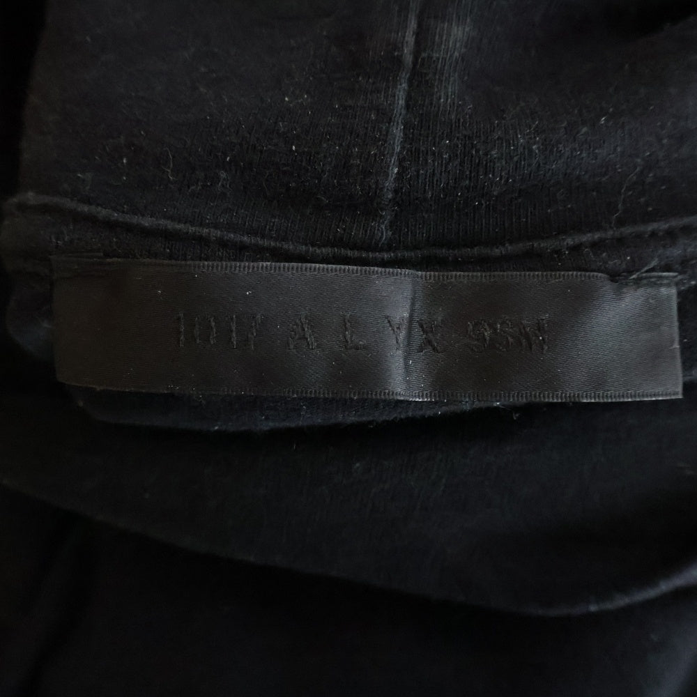 1017 ALYX 9SM(アリクス) タートルネック ロングスリーブ Tシャツ ブラック