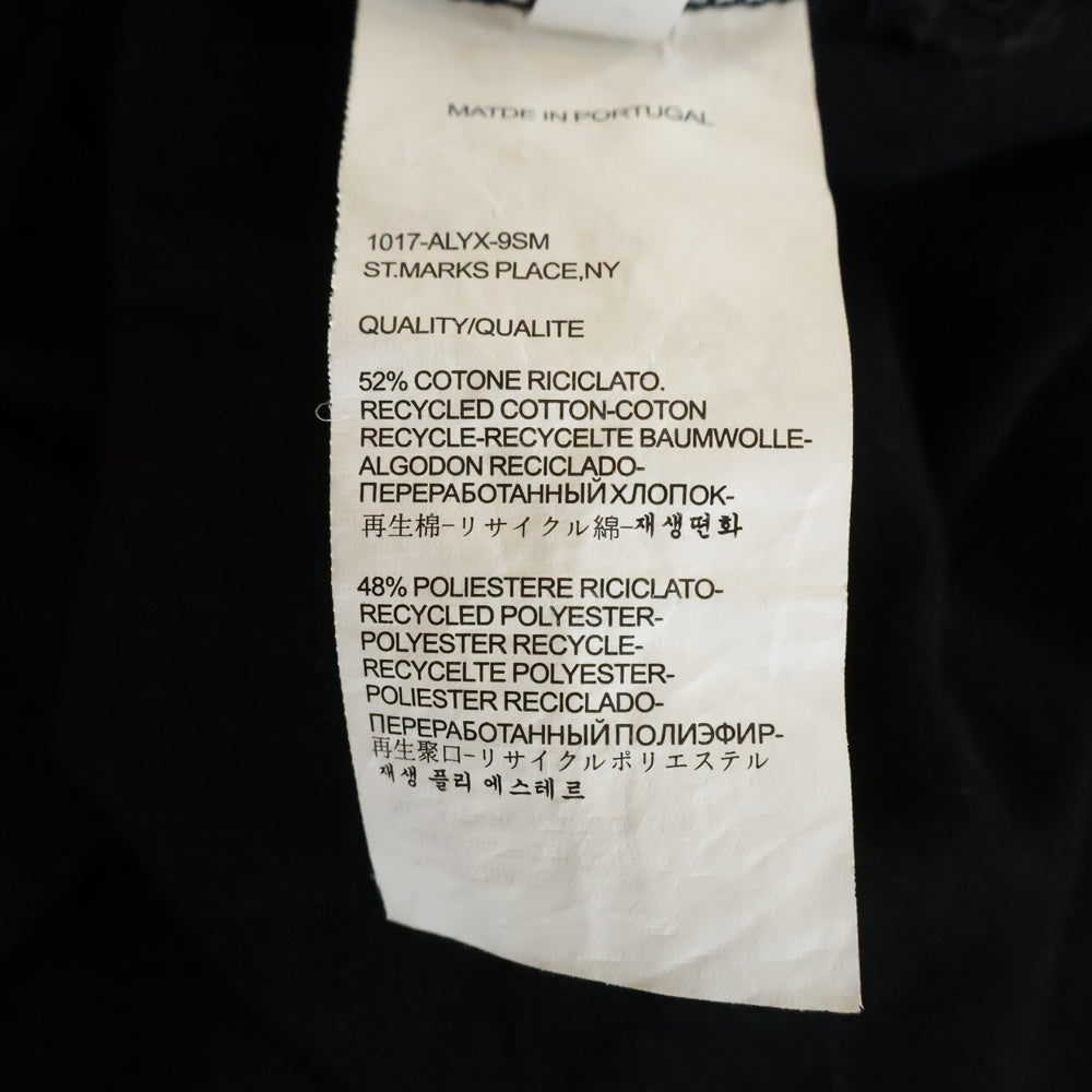 1017 ALYX 9SM(アリクス) タートルネック ロングスリーブ Tシャツ ブラック