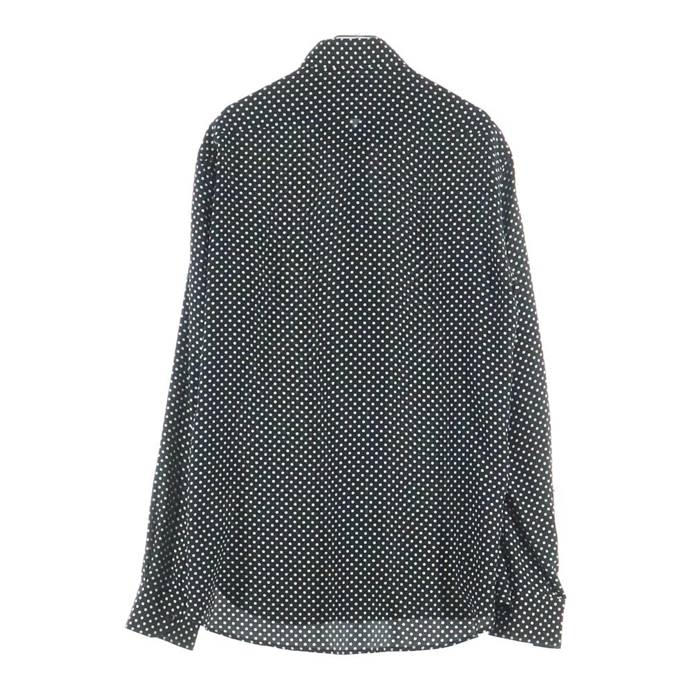 SAINT LAURENT PARIS(サンローランパリ) ポルカドットシルクイヴカラー