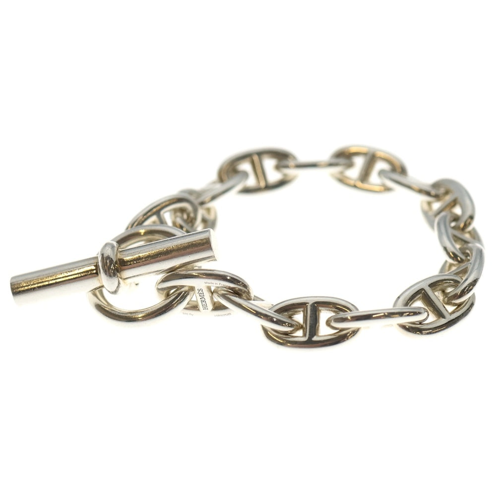 HERMES(エルメス) Chaine d'Ancre MM シェーヌダンクル 15コマ チェーンブレスレット シルバー レディース